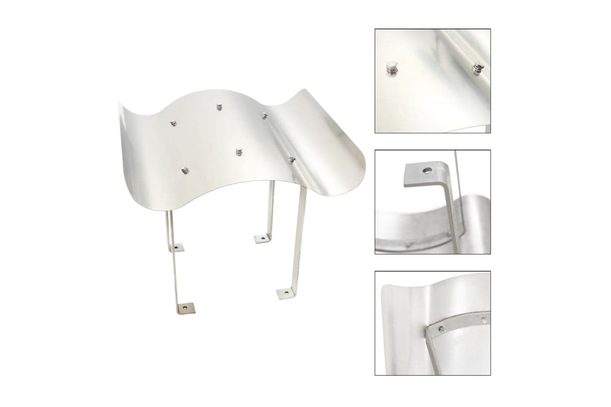 Vidaxl 142986 Chimney Cowl Stainless Steel Silver