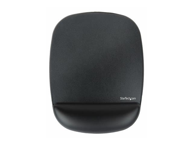 StarTech Mouse Pad with Hand rest, 6.7x7.1x 0.8 in (17x18x2cm), Ergonomic Mouse Pad with Wrist Support, Desk Wrist Pad w/ Non-Slip PU Base for Office/