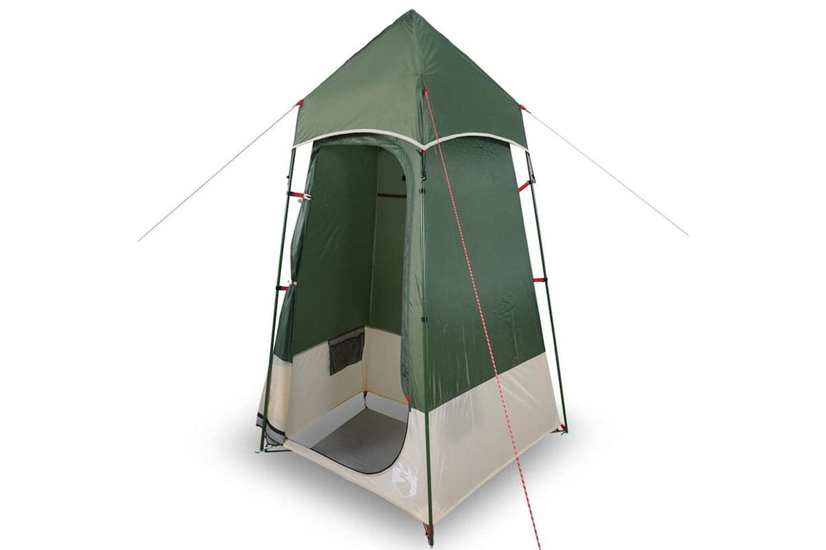 Vidaxl Toilet Tent Green Waterproof