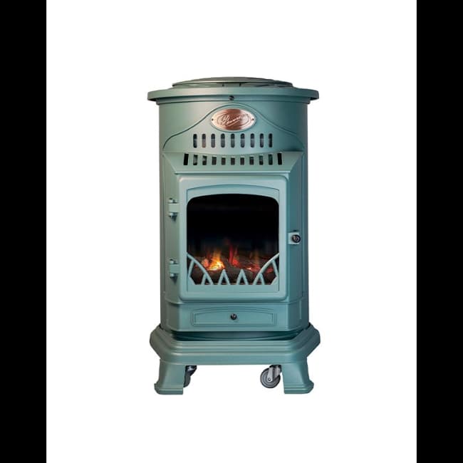 Sahara Provence Indoor Portable Gas Heater - Autumn Green | PROVIR-GN