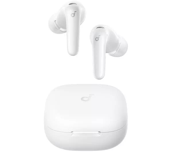 SOUNDCORE R60i Wireless Bluetooth Noise-Cancelling Earbuds - White