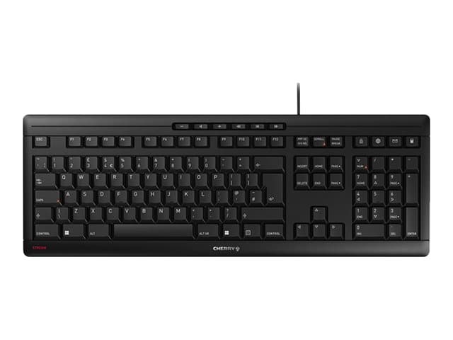 Cherry - STREAM KEYBOARD - keyboard - UK - black Input Device