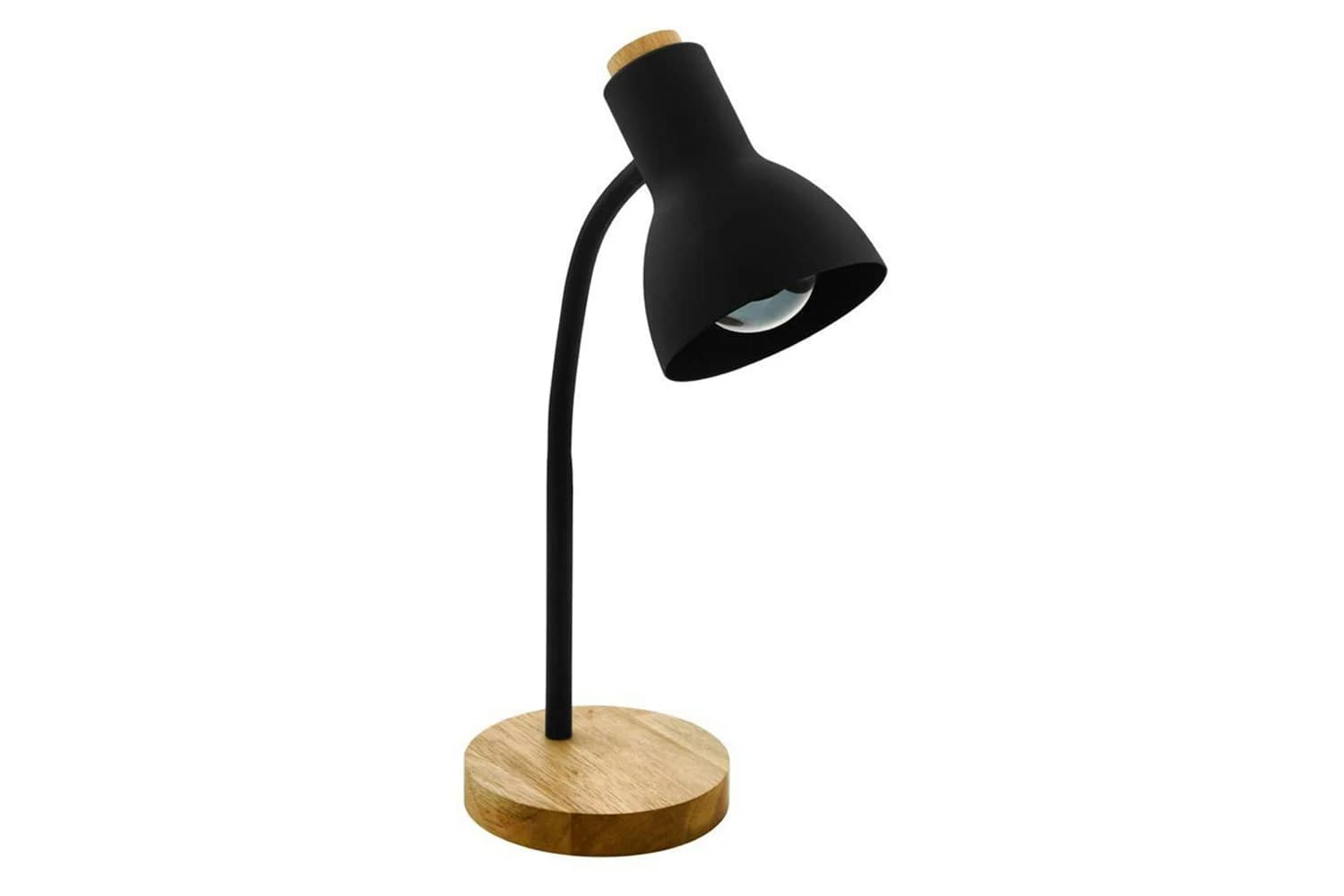 Eglo | Veradal Desk Lamp | Black/Brown