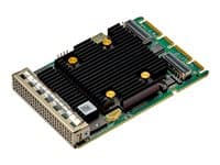 BROADCOM - MegaRAID 9562-16i - Storage controller (RAID) - 16 Channel - SATA 6Gb/s / SAS 12Gb/s / PCIe 4.0 (NVMe) - RAID RAID 0, 1, 5, 6, 10, 50, 60 - PCIe 4.0 x8