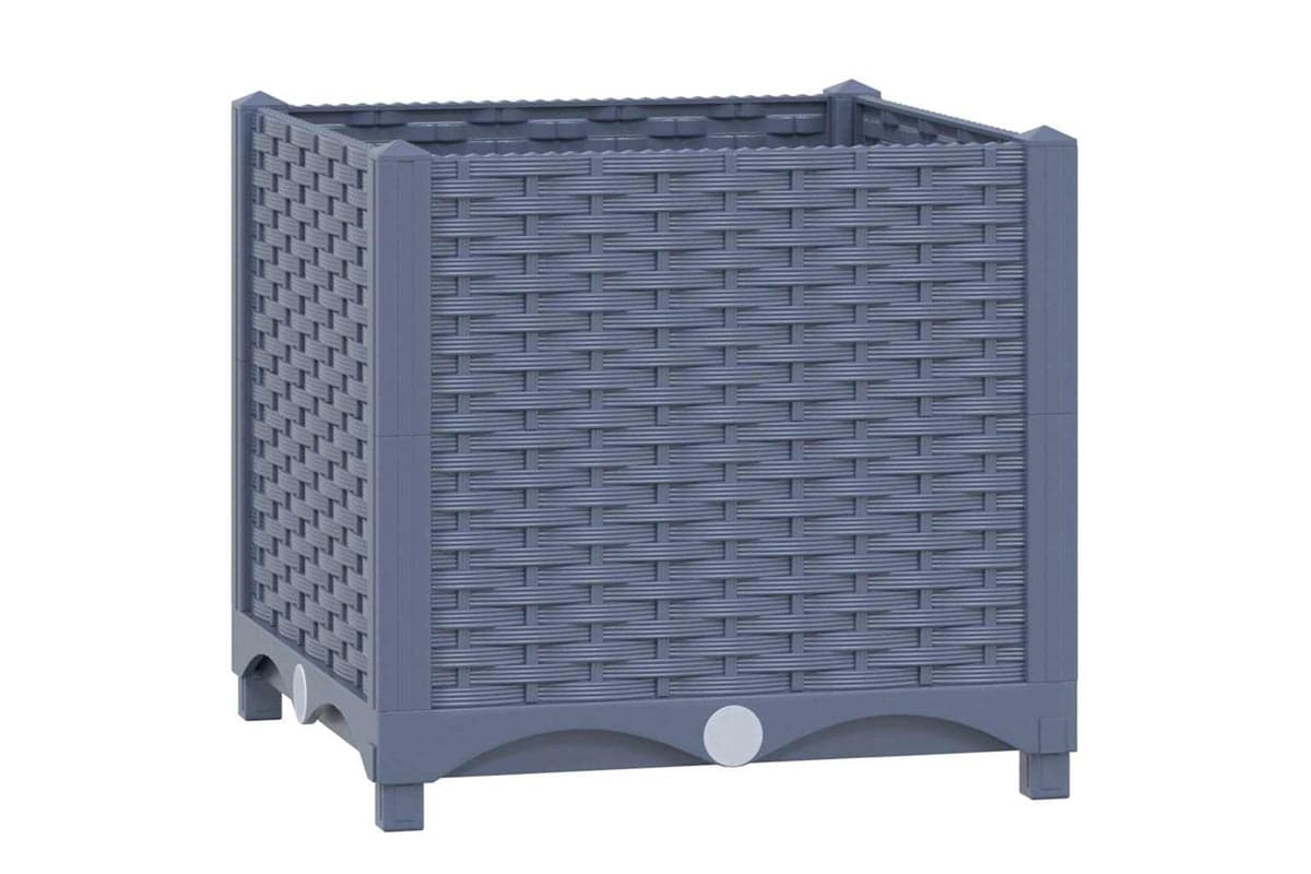 vidaXL Raised Bed 40x40x38cm Polypropylene