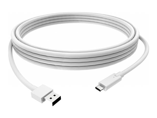 VISION - USB cable - USB Type A (M) to USB-C (M) - USB 3.0 - 3 A - 1 m - white