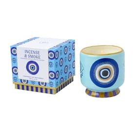 A Dopo Eye Ceramic Candle - Incense & Smoke