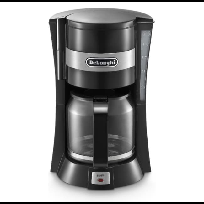 Delonghi Filter Coffee Machine | 1.25l | Black | ICM15210.1