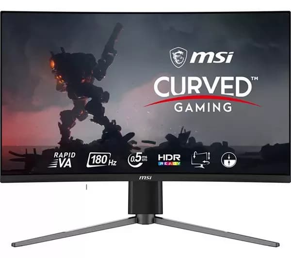 MSI MAG 27CQ6PF Quad HD 27" Curved VA LCD Gaming Monitor - Black