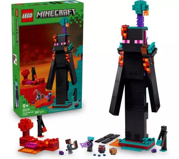 LEGO Minecraft 21279 The Enderman Tower Set