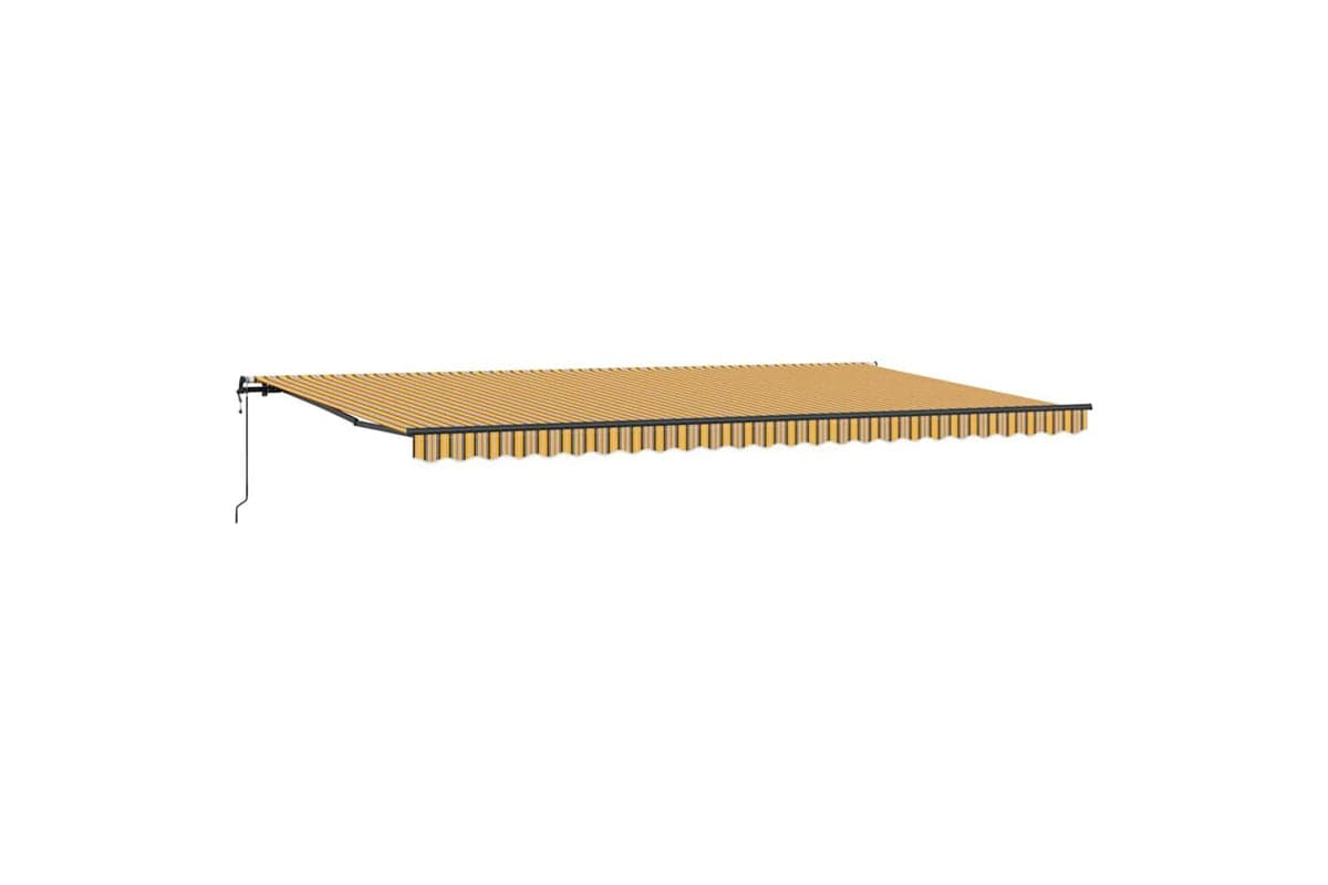 Vidaxl Retractable Awning Multicolour 600 X 350 Cm Fabric
