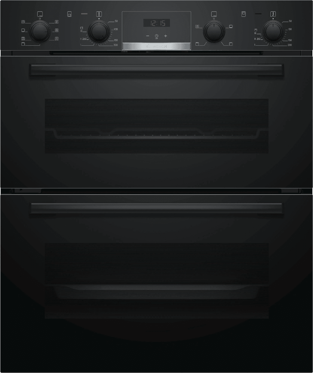 Bosch NBS533BB0B, Electric Built-under Double Oven, Black