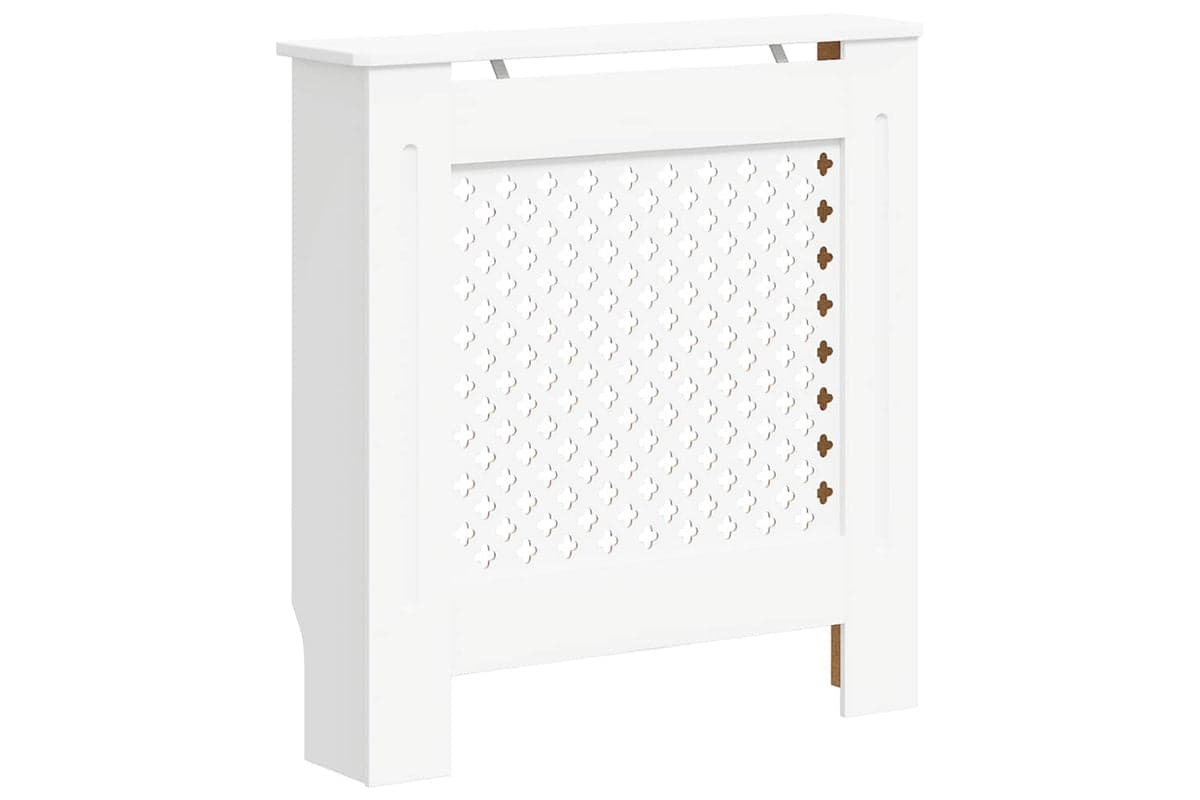 vidaXL Mdf Radiator Cover White 78cm