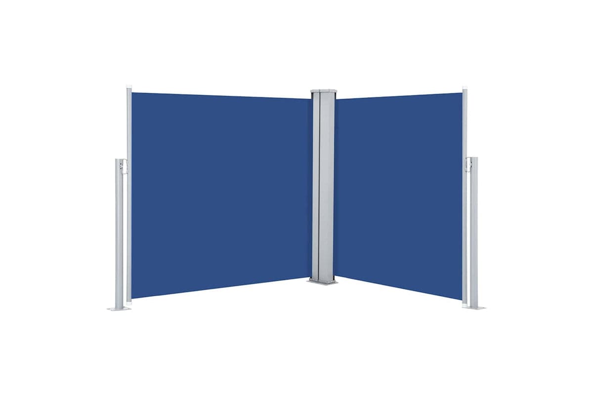 vidaXL 48446 Retractable Side Awning Blue 100x600cm