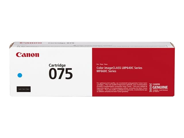 CANON - 075 - cyan - original - toner cartridge