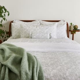 300 Thread Count Sage Magnolia King Pillowcase Set