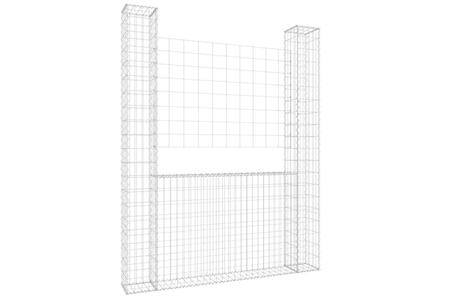 Vidaxl U-shape Gabion Basket