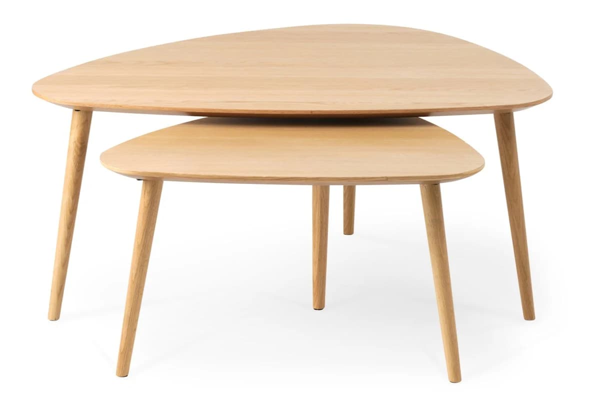 Adda Triangular Nest of Tables | Natural