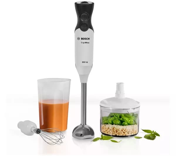 BOSCH ErgoMixx MS6CA4150G Hand Blender - White & Anthracite
