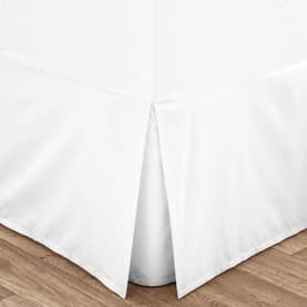 Easy Iron Valance Sheet White