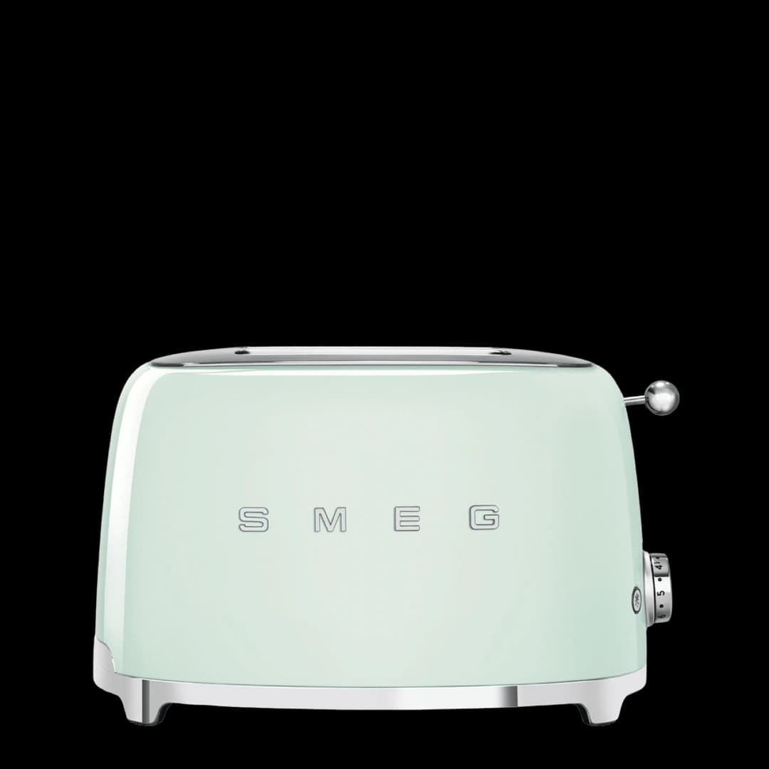 Smeg 50’s Retro Style 2 Slice Toaster | Pastel Green