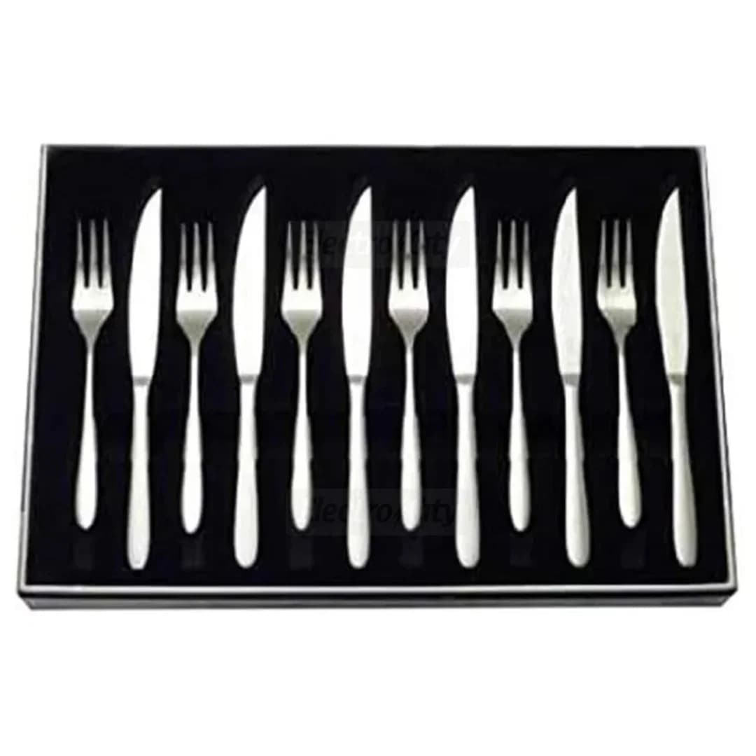 Stellar Winchester Steak Knife &amp; Fork Set | Stainless Steel