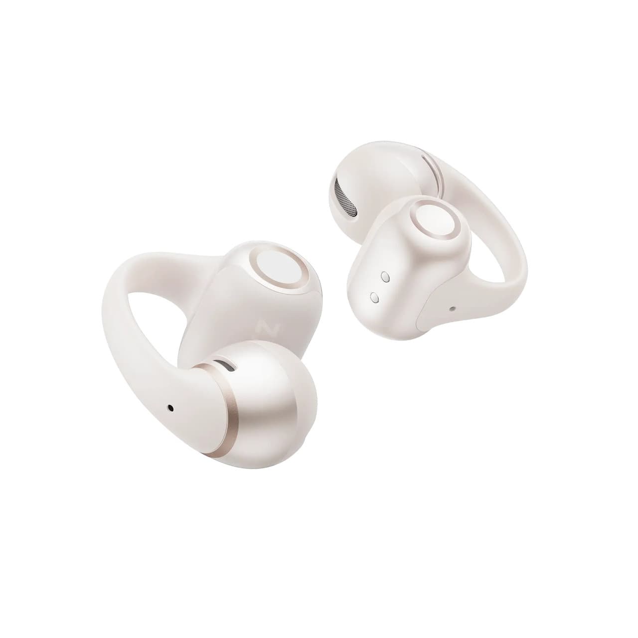 Shokz 38-E320-WT OpenDots 2 Open-Ear Earbuds – Pearl White