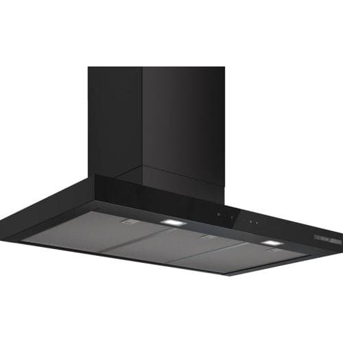 BOSCH            SERIES 6 WALL-MOUNTED COOKER HOOD 90 CM MATT BLACK