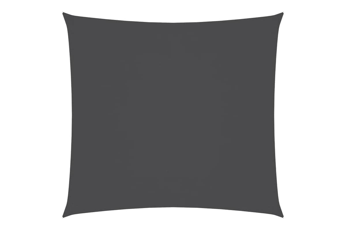 Vidaxl 42302 Sunshade Sail Oxford Fabric Square 3.6x3.6 M Anthracite