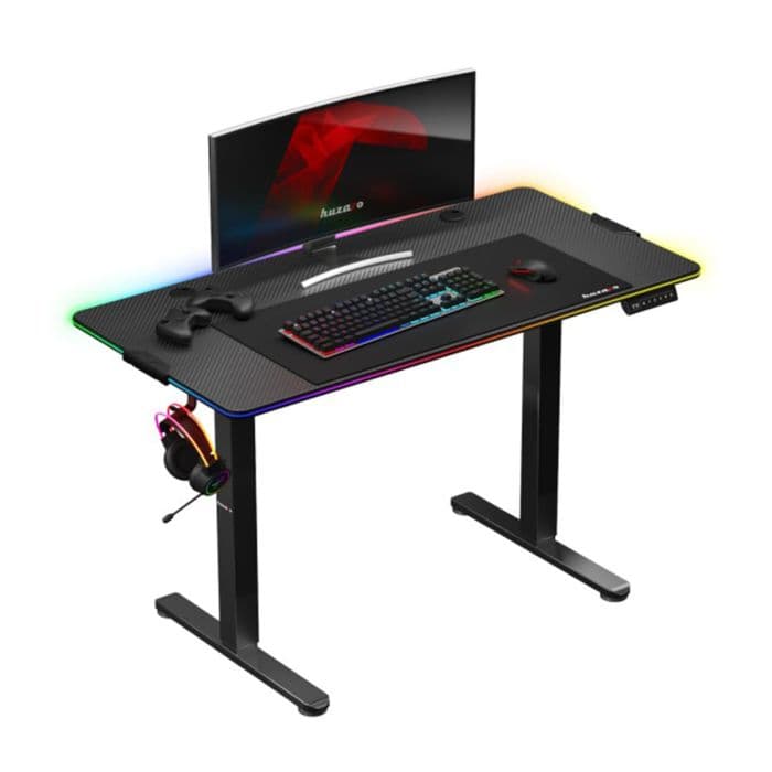 Huzaro Hero 8.2 HERO82BLACK, Electric Height Adjustable Gaming Desk