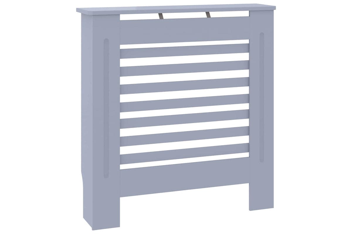 vidaXL Mdf Radiator Cover Grey 78cm