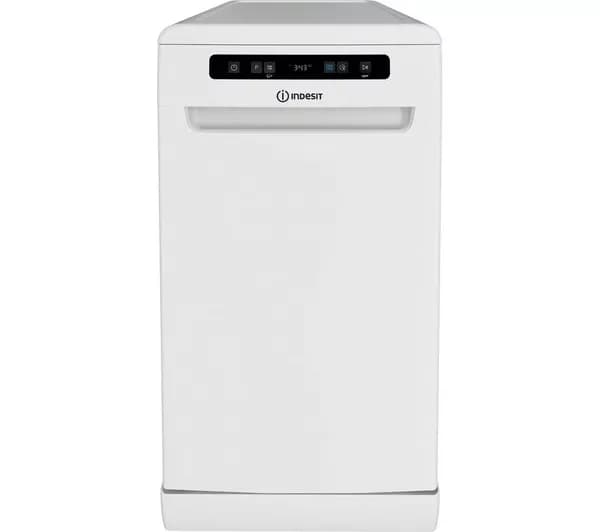 INDESIT Push&Go IN2FD10CS70WUK Slimline Dishwasher - White