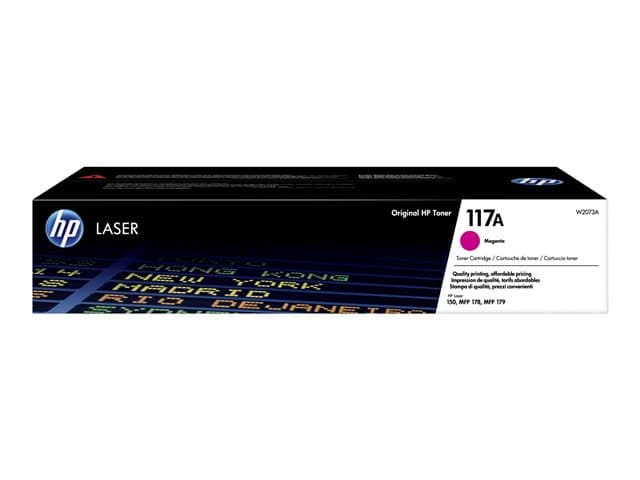 HP - 117A - magenta - original - toner cartridge (W2073A)