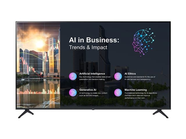 LG ELECTRONICS - LG 65PK640S PK640S Series - 65" LED-backlit LCD TV - 4K - for digital signage