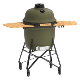 Ceramic BBQ/Oven matt green 58cm/23inch