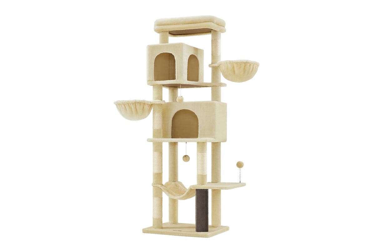 Feandrea Cat Tree | Cat Tree | Particleboard Plush Sisal | 174 Cm