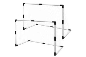 Vidaxl Mini Soccer Goals Post Net 2 Pcs For Kids 91.5 X 48 X 61 Cm