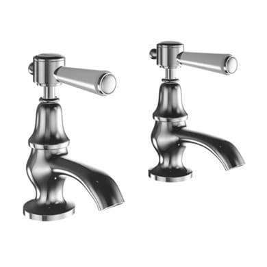 Helston Chrome Basin Pillar Taps