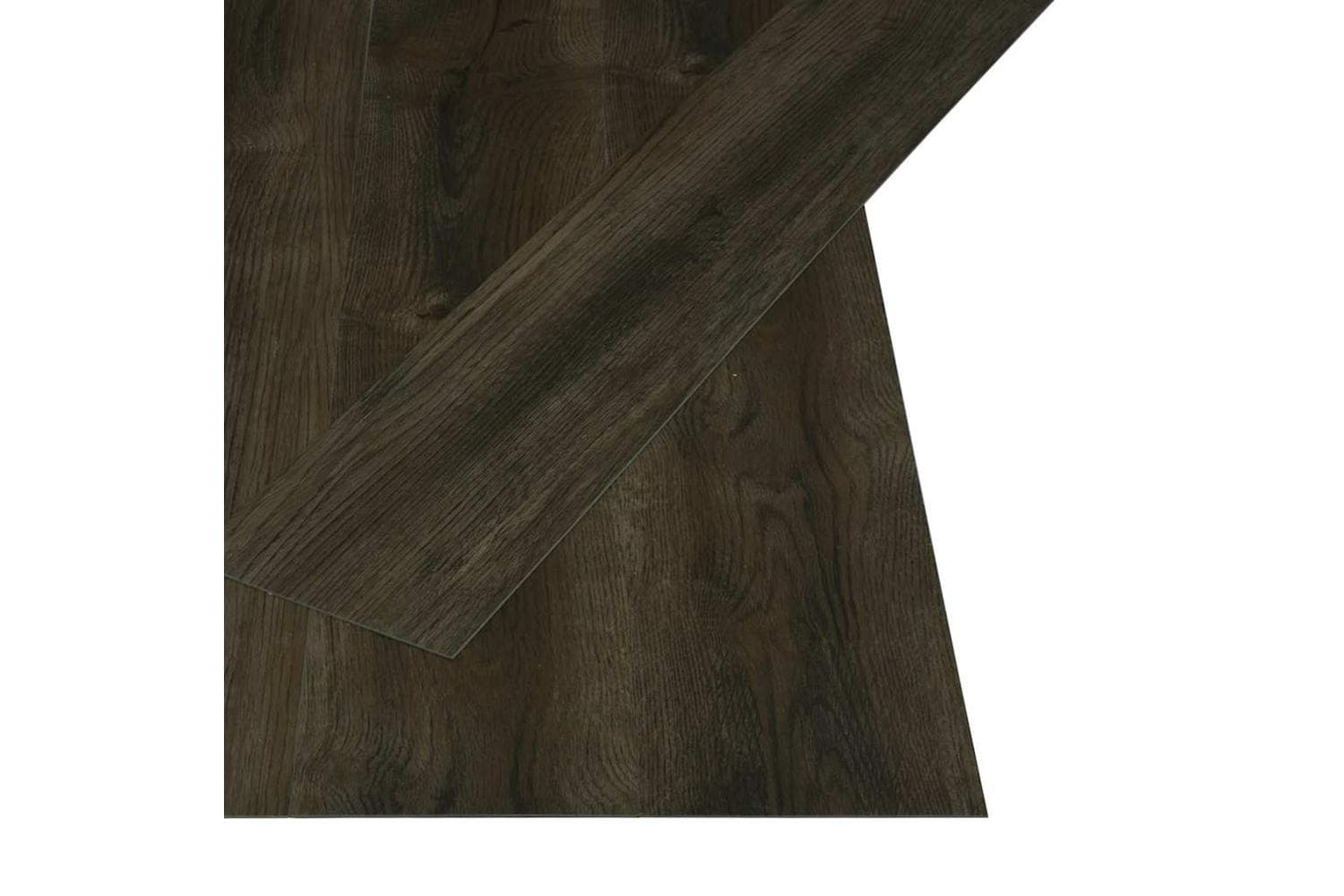 Vidaxl Self-adhesive Flooring Planks 4.46 Sq M 3 Mm Pvc Dark Brown