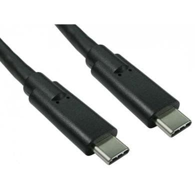 OEM 1 Meter USB C/USB C USB Cable USB 3.2 Gen 2 Black