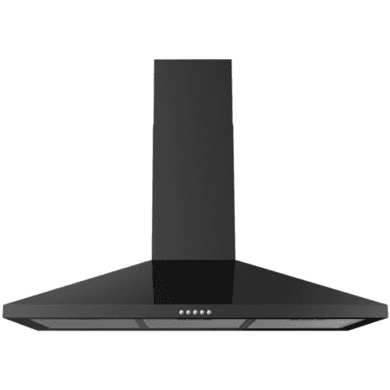 electriQ 90cm Traditional Chimney Cooker Hood - Black