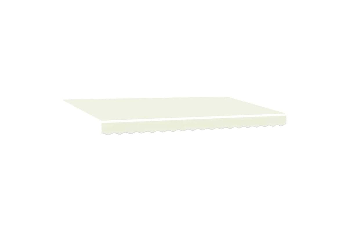 Vidaxl Retractable Awning Cream 400 X 200 Cm Polyester And Aluminium