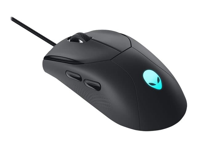 DELL - Alienware AW320M - Mouse - optical - 6 buttons - wired - USB