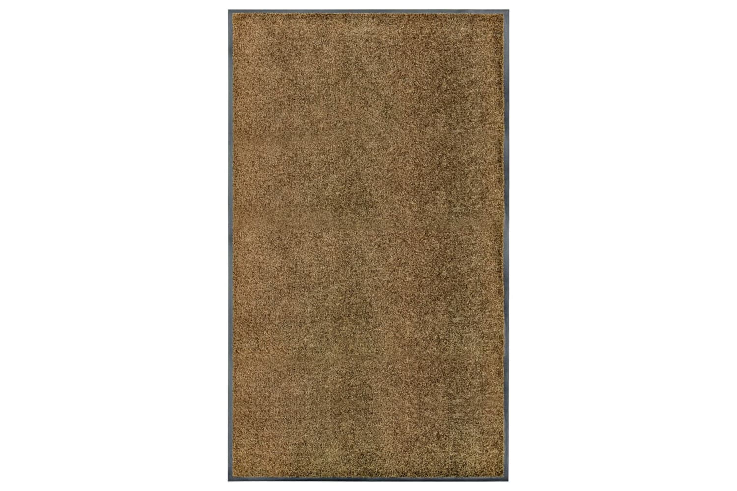 vidaXL 323437 Doormat Washable Brown 90x150cm