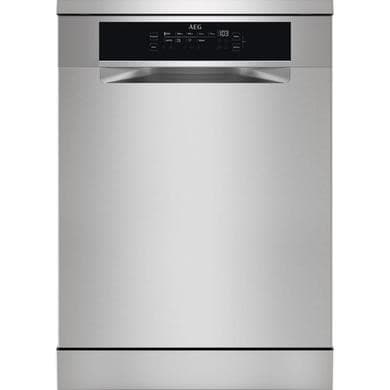 AEG 7000 GlassCare Freestanding Dishwasher - Silver A-rated