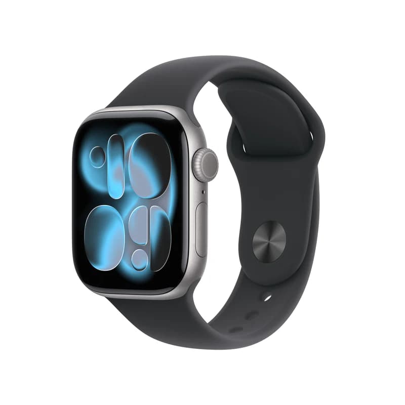 Apple Watch Series 11 GPS 42MM Space Grey Aluminium Case with Black Sport Band - M/L | MEQX4MP/A
