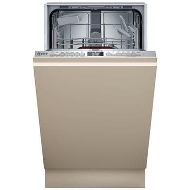 Neff N 50 Integrated Slimline Dishwasher - Smart Wi-Fi Silver control panel