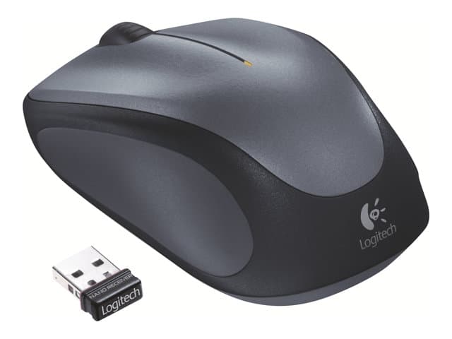 LOGITECH - M235 - mouse - 2.4 GHz - grey