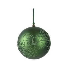 Beaded Polystyrene Bauble Tree Decoration 12cm