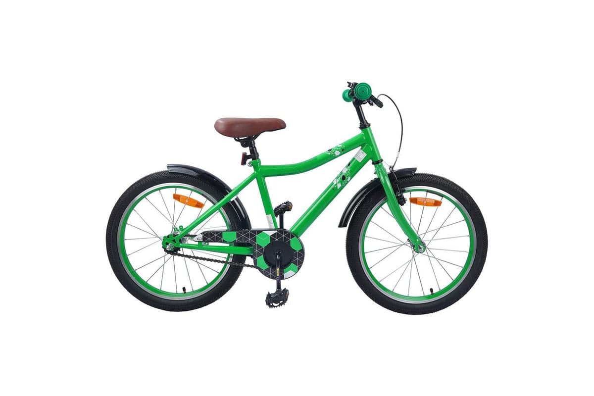 Vidaxl Kids Bike 20'' For 6-11 Years Old Green